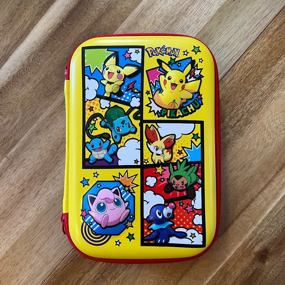 Pokemon EVA Embo Big Pouch Stationery Bag for Kids Teen